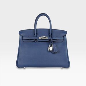 Hermès - Birkin 25 - Bleu Saphir Swift